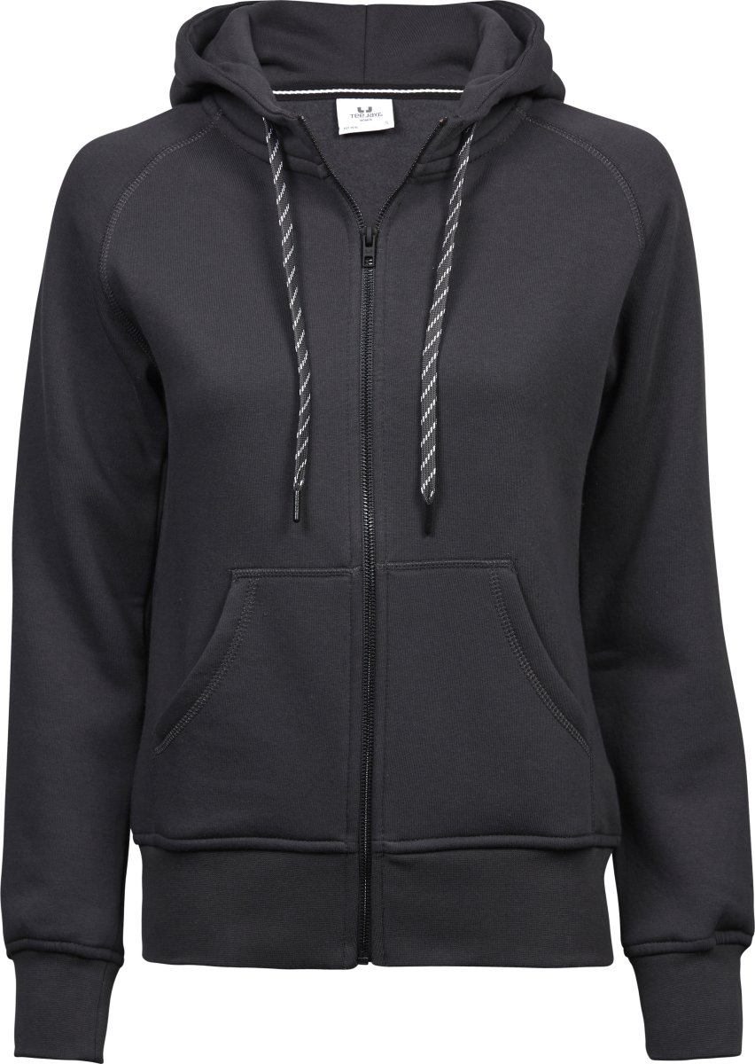 Tee Jays Fashion dame hood, Mørkegrå, Str. 2XL