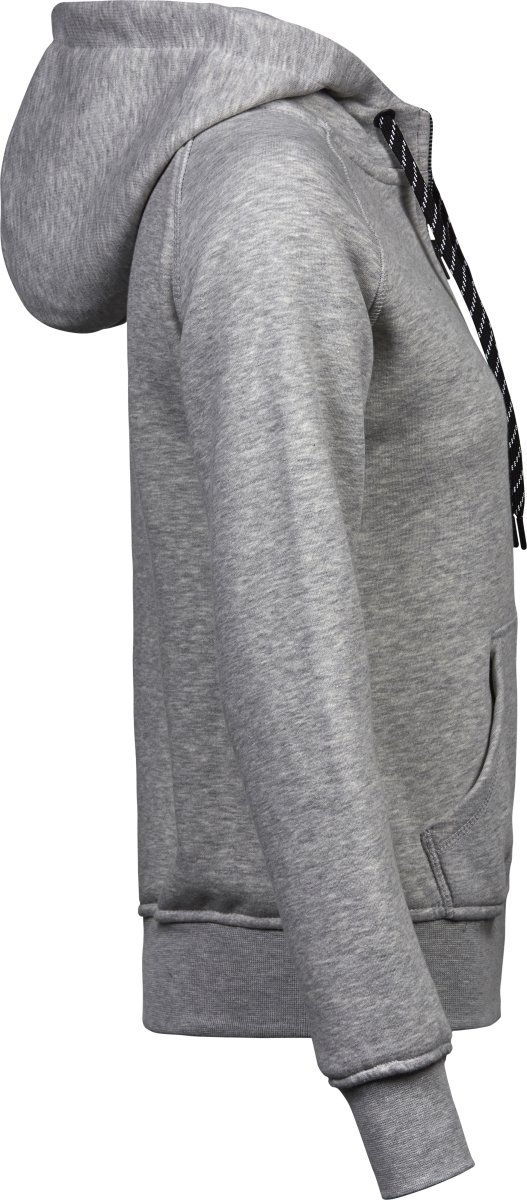 Tee Jays Fashion dame hood, Heather grey, Str. XL
