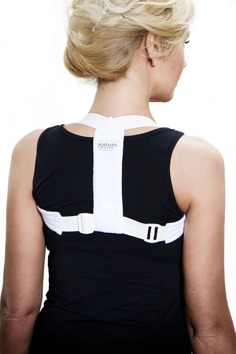 Swedish Posture Skulderstøtte Classic Hvid L-XL