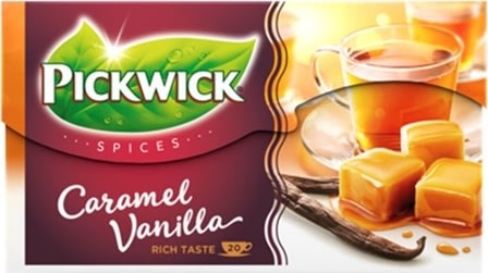 Pickwick spice caramel vanilla te, 20 breve