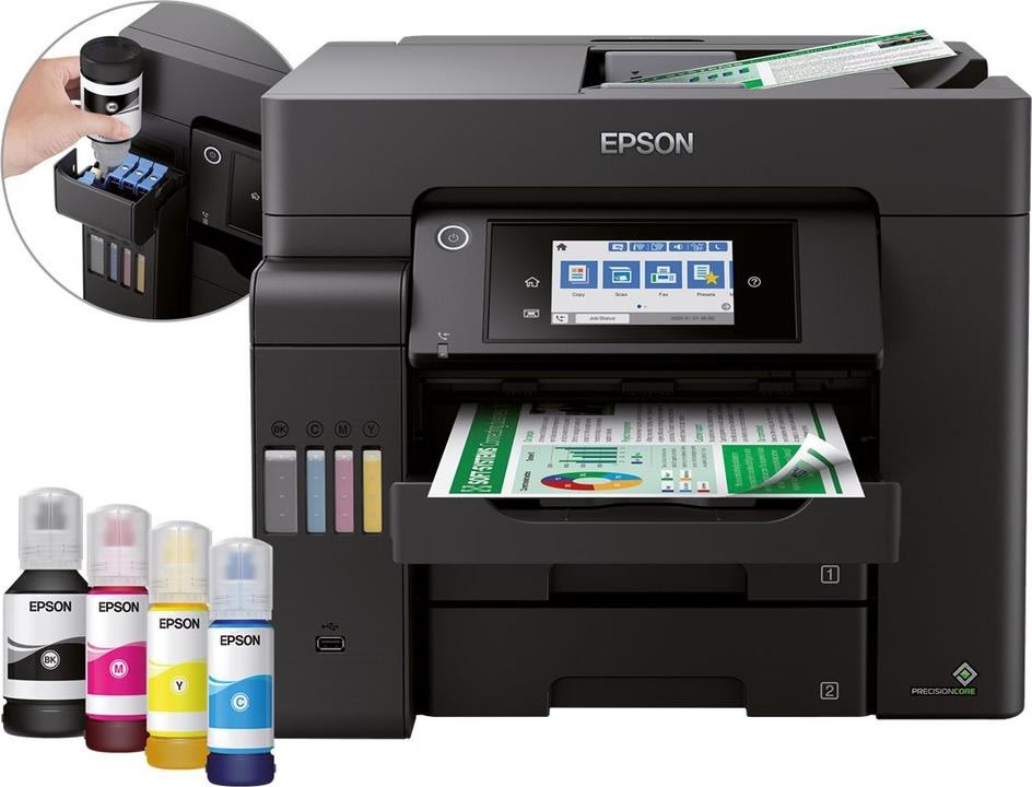 Epson EcoTank ET-5855 multifunktionsprinter, farve