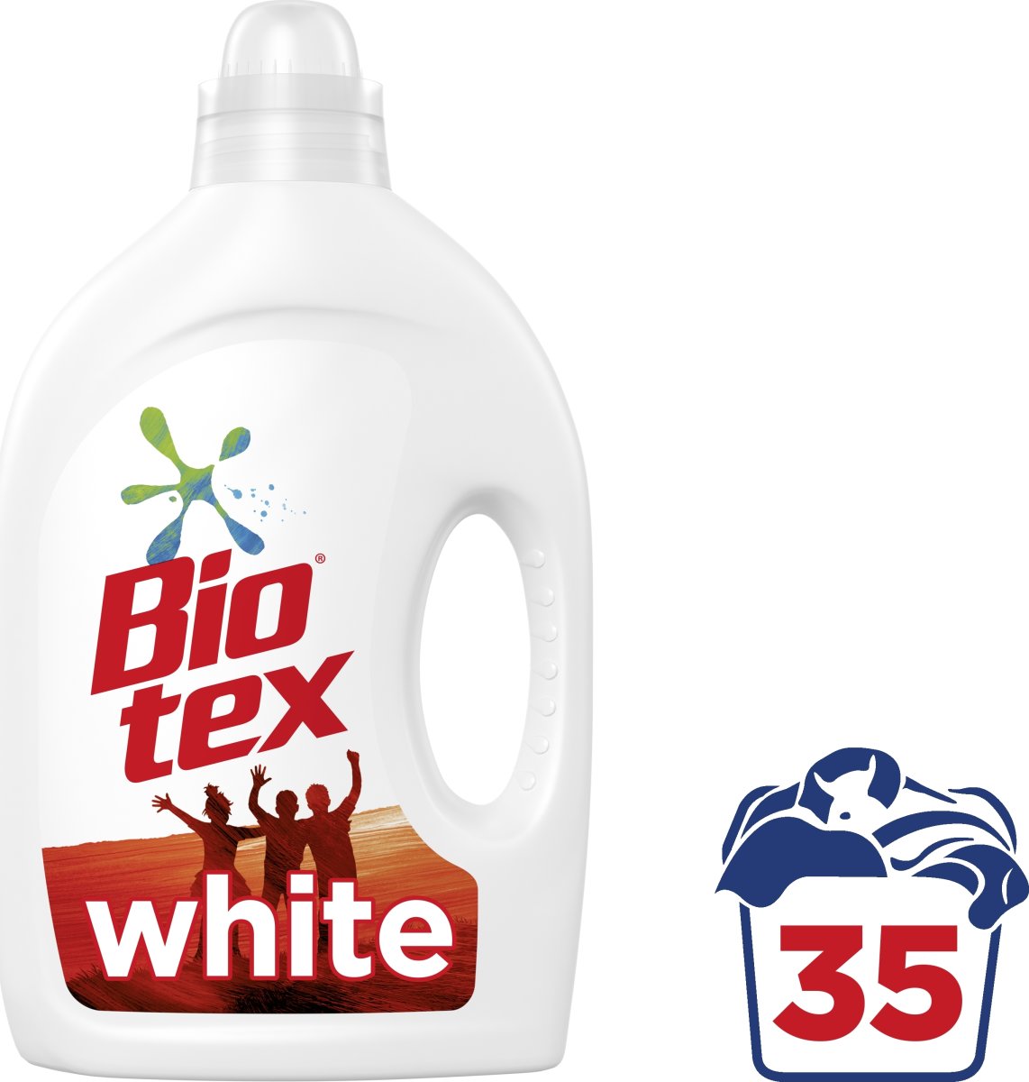 Biotex Flydende Vaskemiddel White, 1,75 L