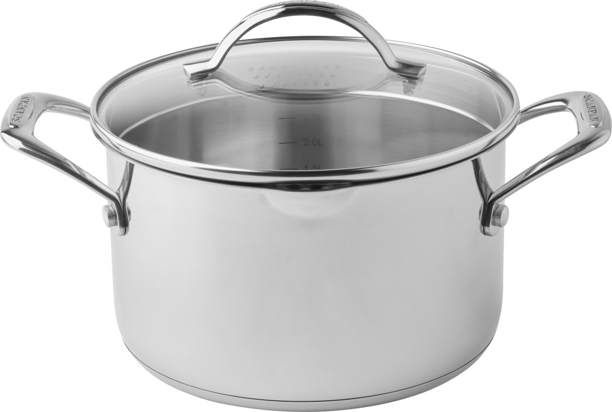 Scanpan STS Gryde med glaslåg, 3,4L.