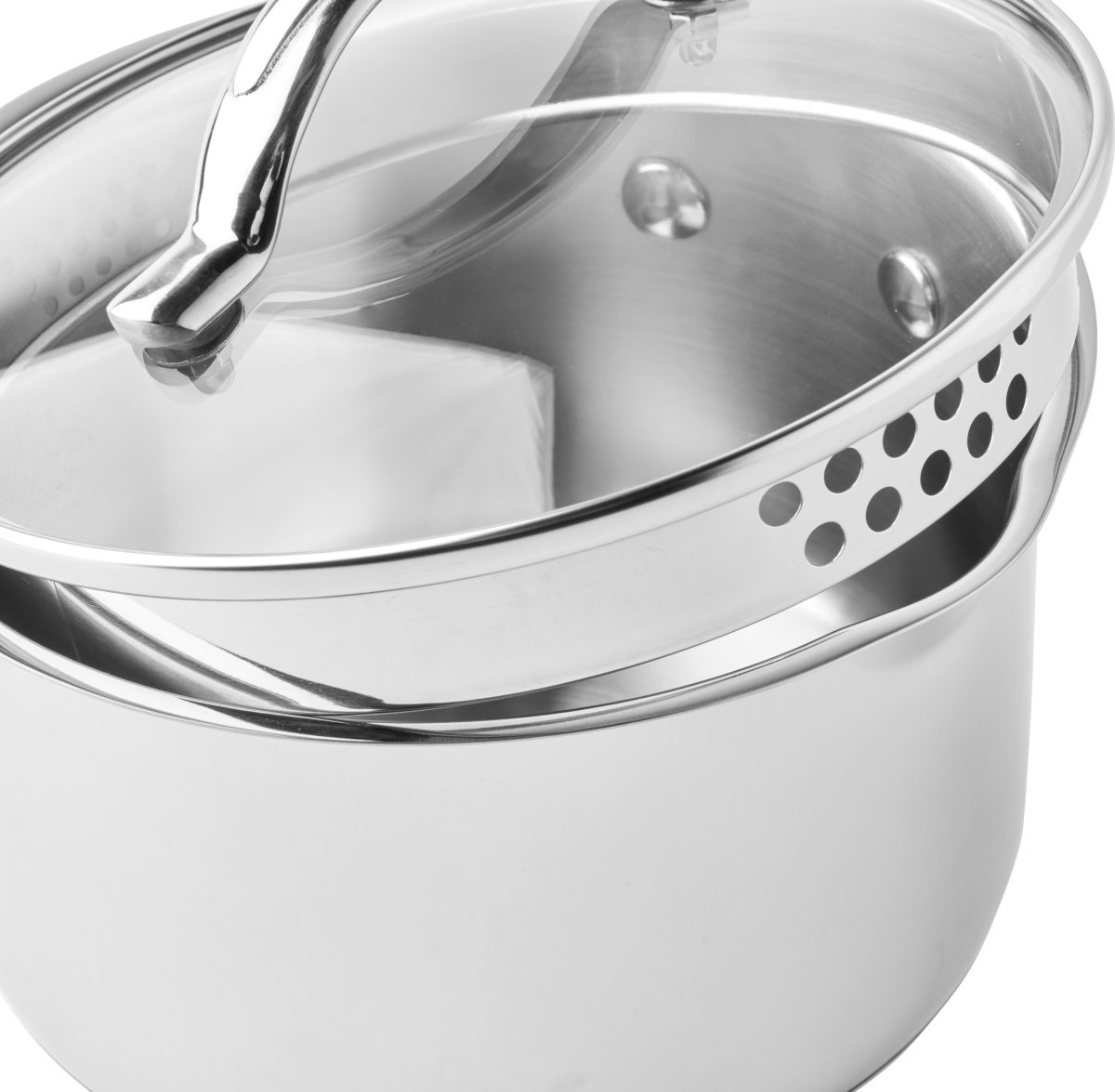 Scanpan STS Gryde med glaslåg, 3,4L.