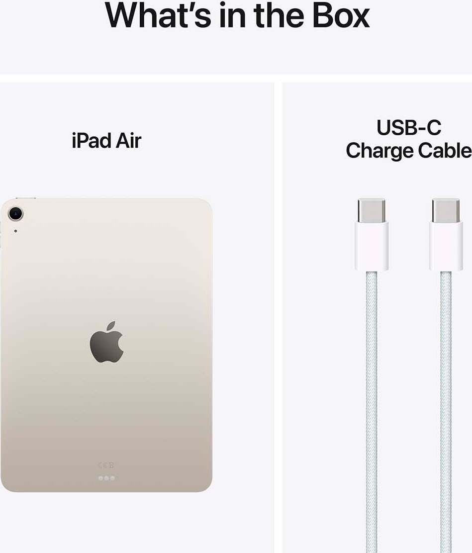 Apple iPad Air 7, 11" Wi-Fi 128GB, stjerneskær