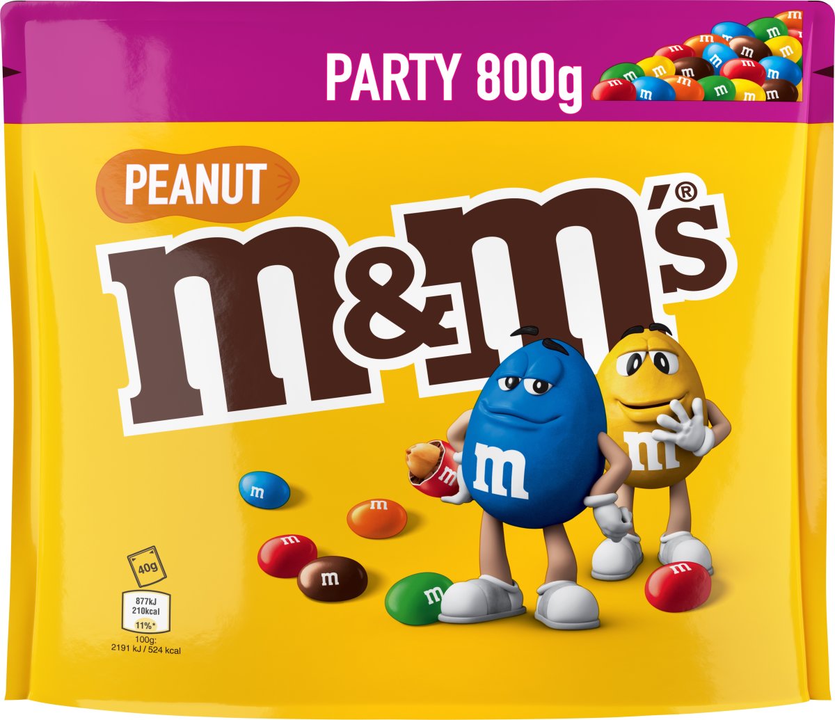 M&M's Party Peanut, 800 g