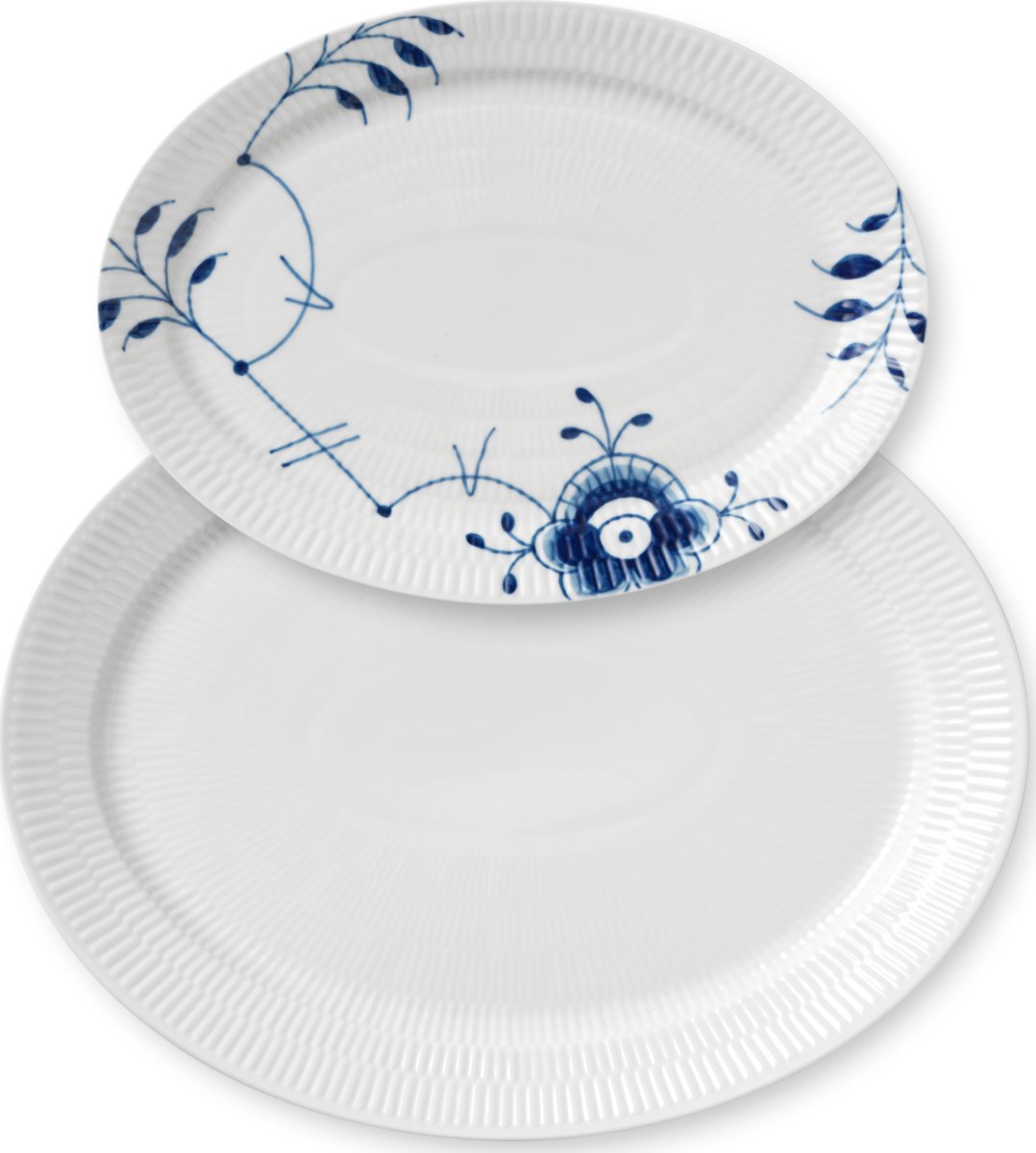 Royal Copenhagen History Mix Oval Fadsæt 28/34cm