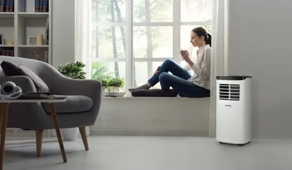 DEMO: Eeese Alba AC 7000BTU Aircondition, hvid