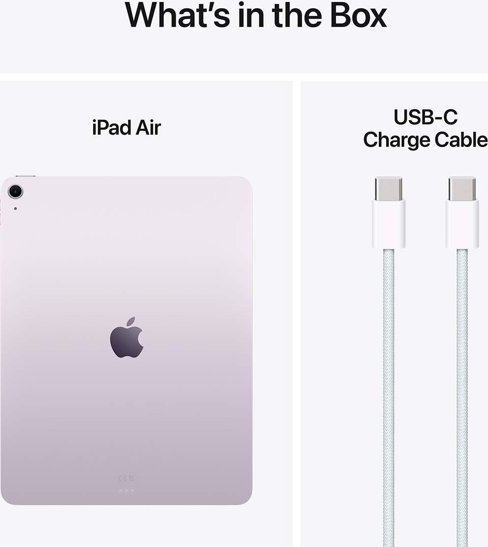 Apple iPad Air 7, 13" Wi-Fi 128GB, lilla