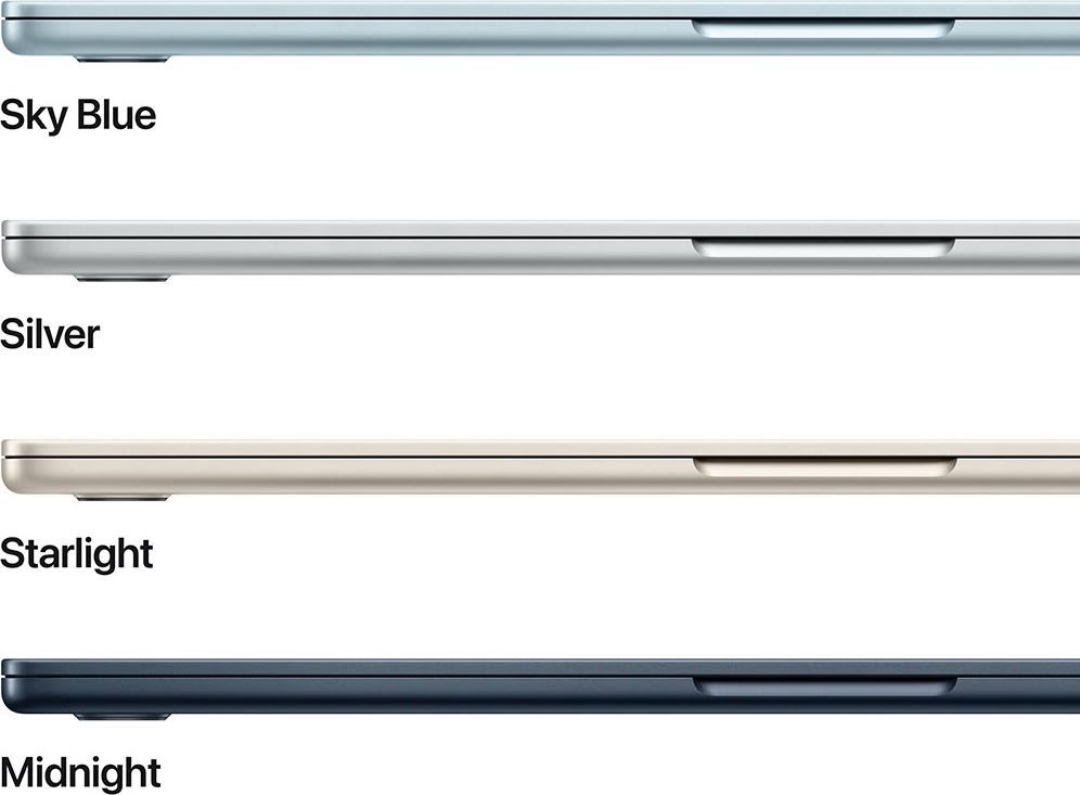 Apple MacBook Air M4 15", 24GB, 512GB, sølv