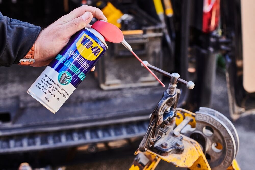 WD-40 Specialist white lithium grease spray, 400ml