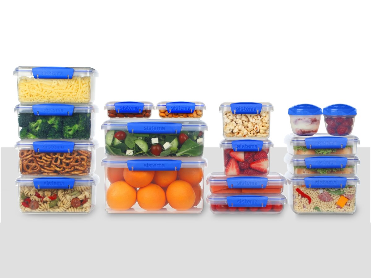 Sistema Klip It+ Multipack opbevaringsbokse 34 stk