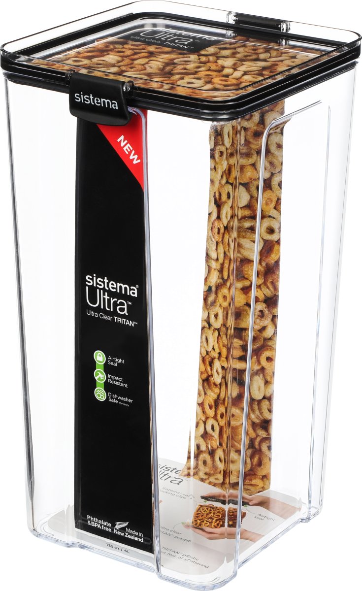 Sistema Tritan Ultra Square opbevaringsboks, 4L