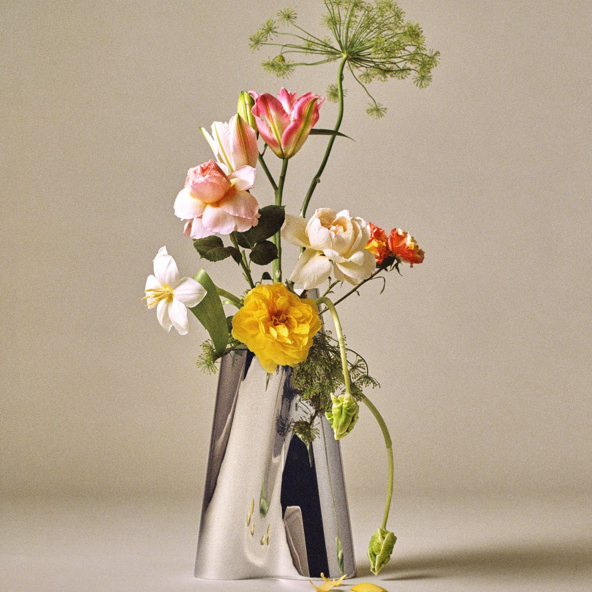 Georg Jensen Lituus Vase H34,2 cm, large