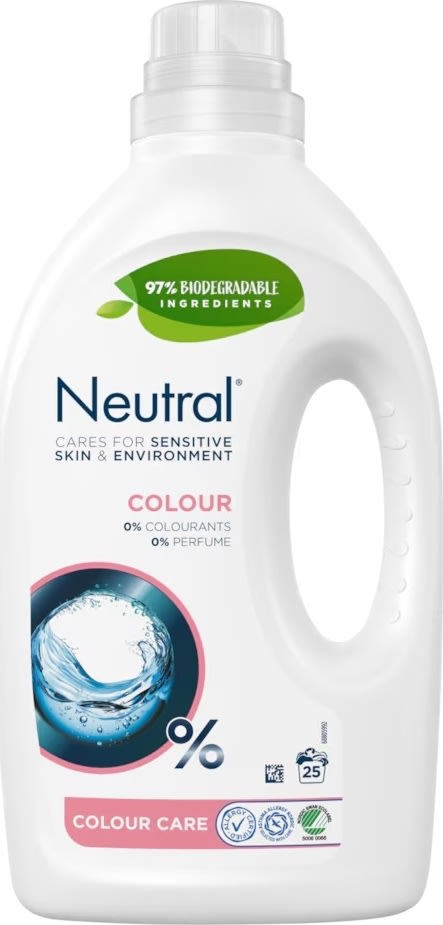 Neutral Flydende Vaskemiddel | Colour | 1,25 L