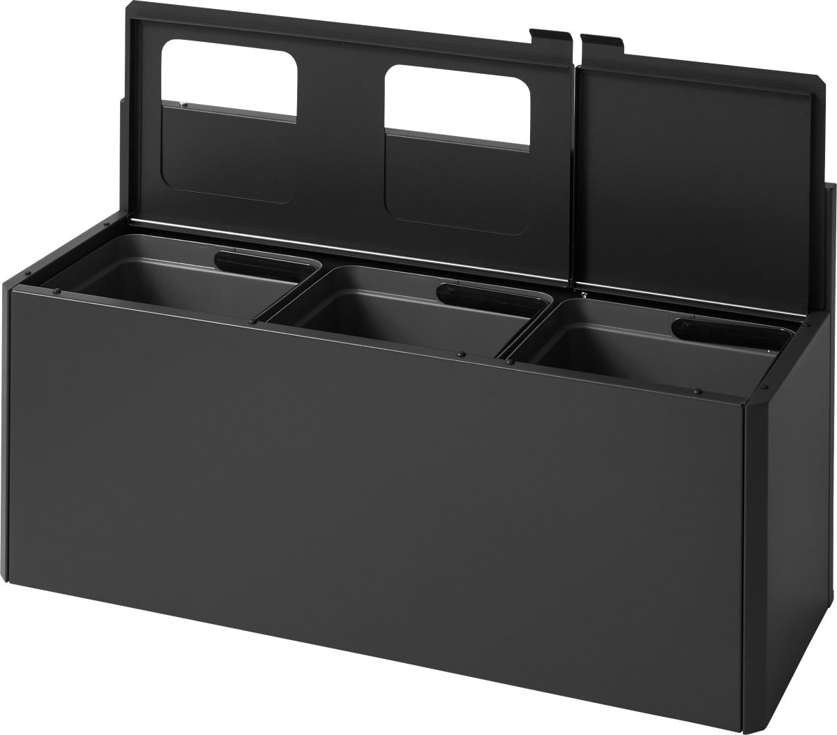 Bica Basic 912 Affaldsstation 3x15L, Væg/Låg, Ant.