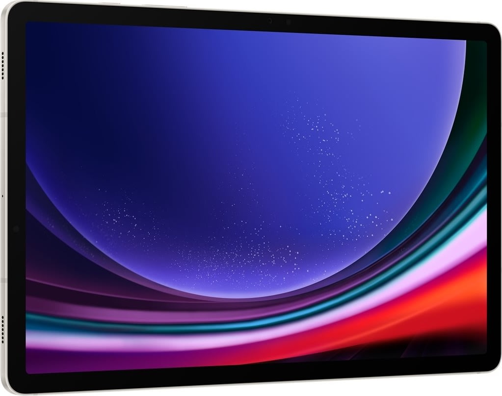 Samsung Galaxy Tab S9 11" tablet, beige