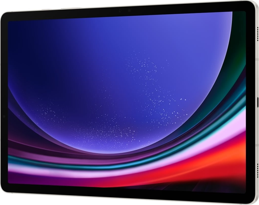 Samsung Galaxy Tab S9 11" tablet, beige
