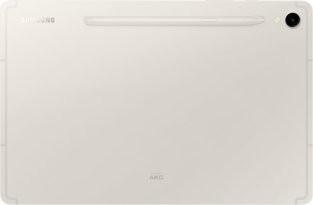 Samsung Galaxy Tab S9 11" tablet, beige