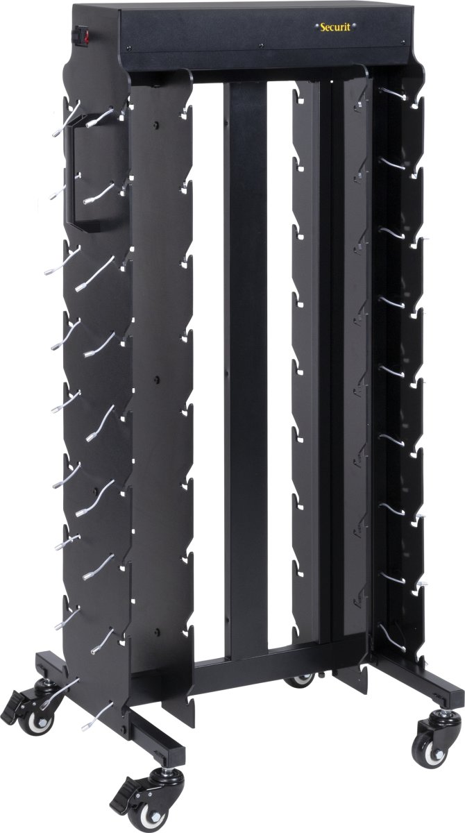 Securit® Lade-trolley, til 36 lamper samtidig