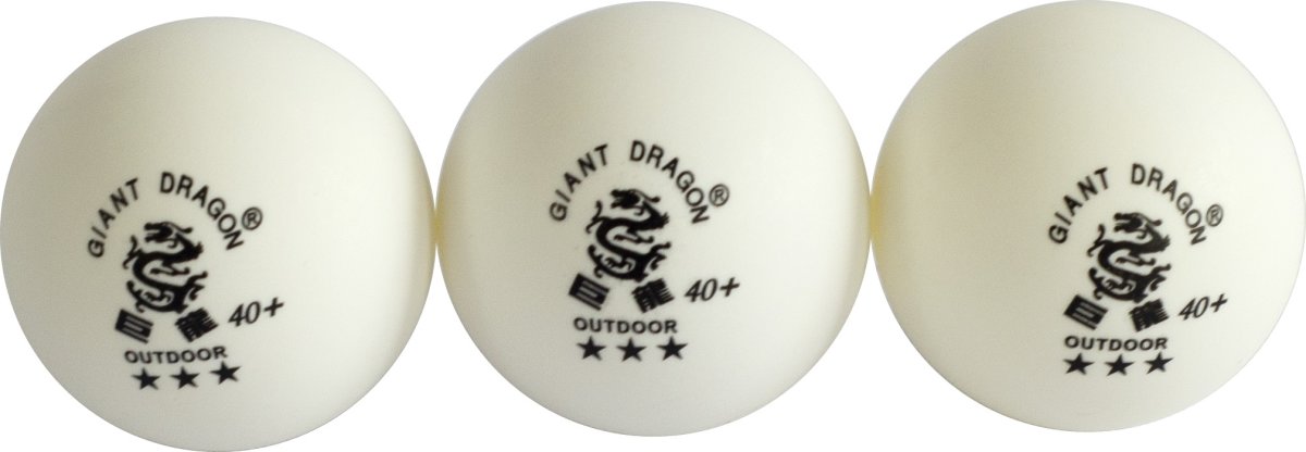 Giant Dragon Bordtennisbolde 3-stjerner, 48 stk