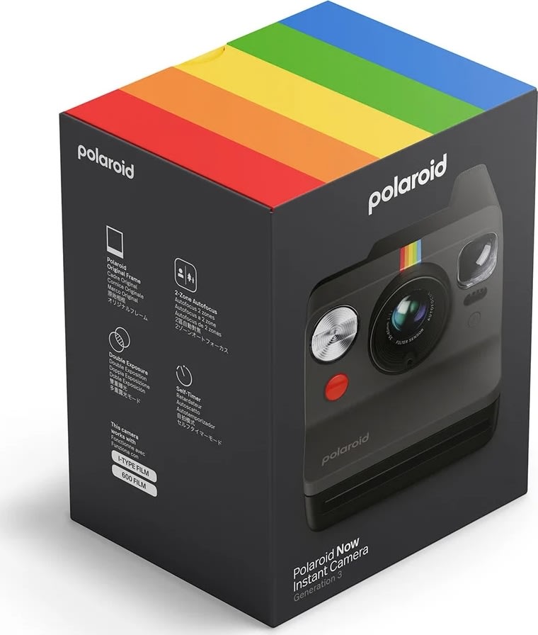 Polaroid Kamera Now Gen 3, Sort