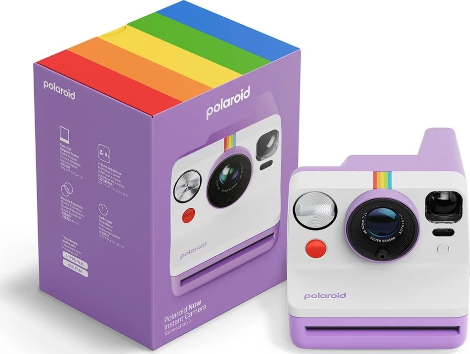 Polaroid Kamera Now Gen 3, Lilla