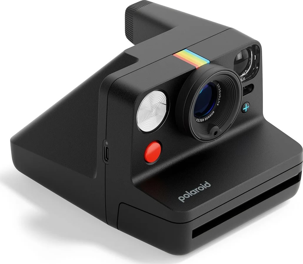 Polaroid Kamera Now+ Gen. 3, Sort