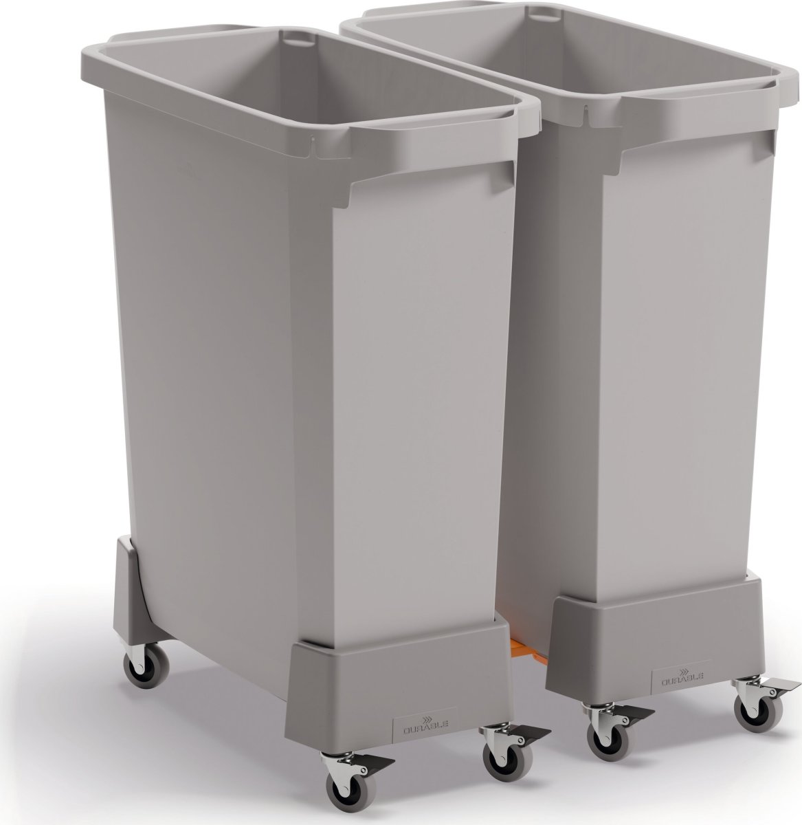 Durabin Affaldsvogn 60 L, Grå