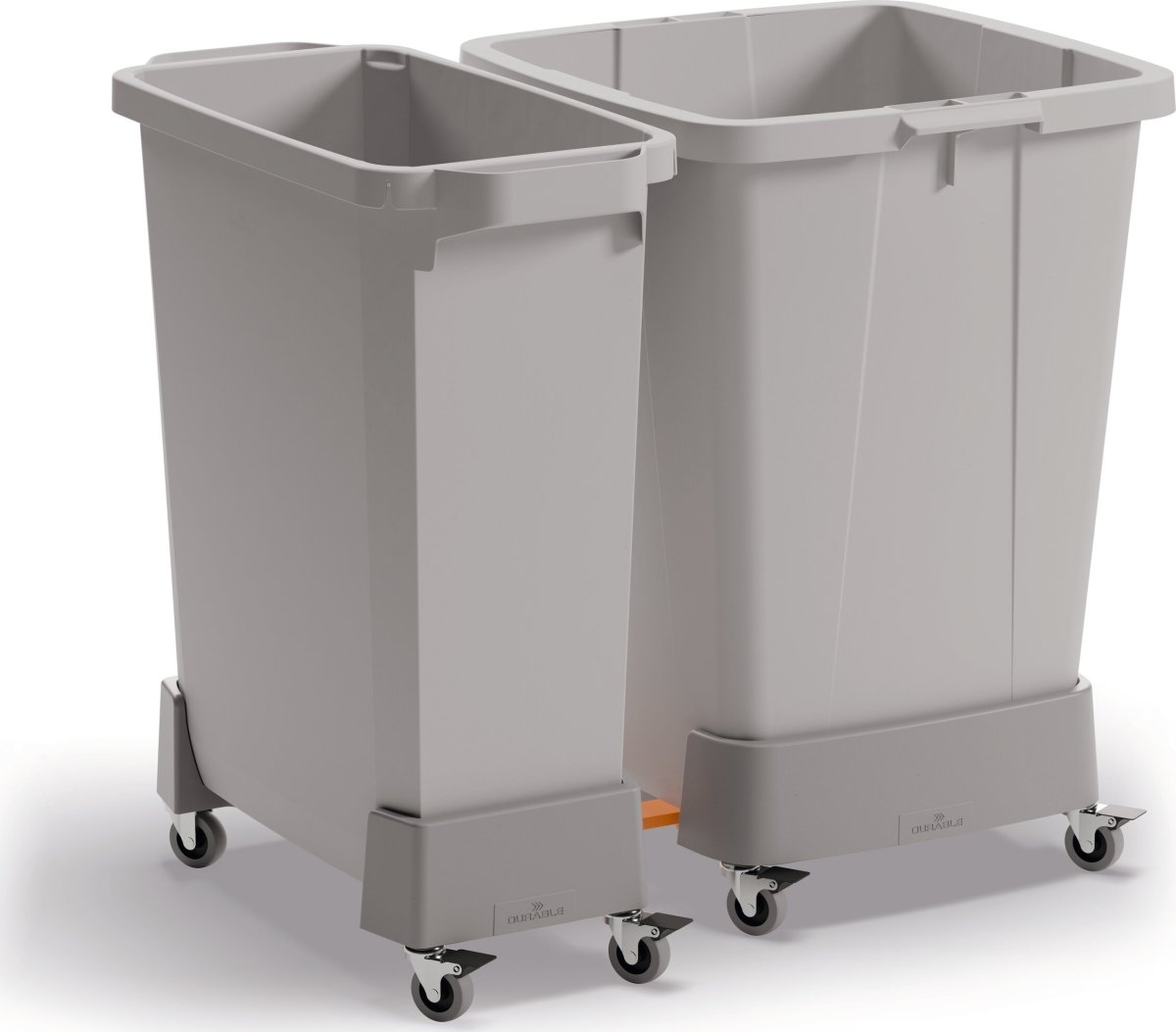 Durabin Affaldsvogn 60 L, Grå