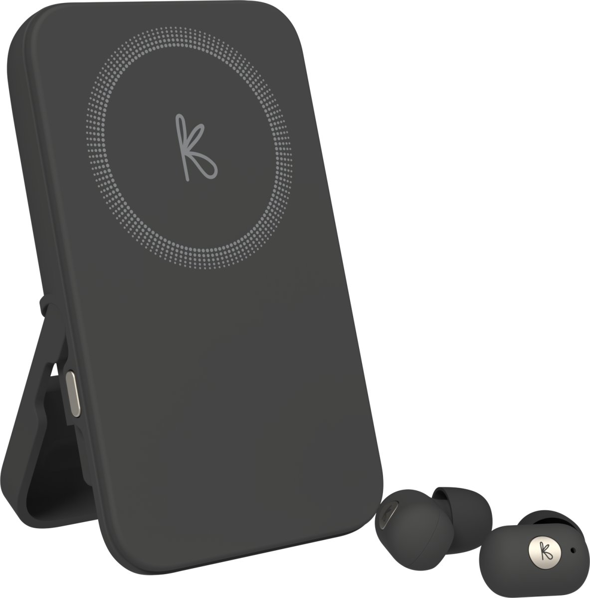 Kreafunk toCHARGE GO Powerbank, sort