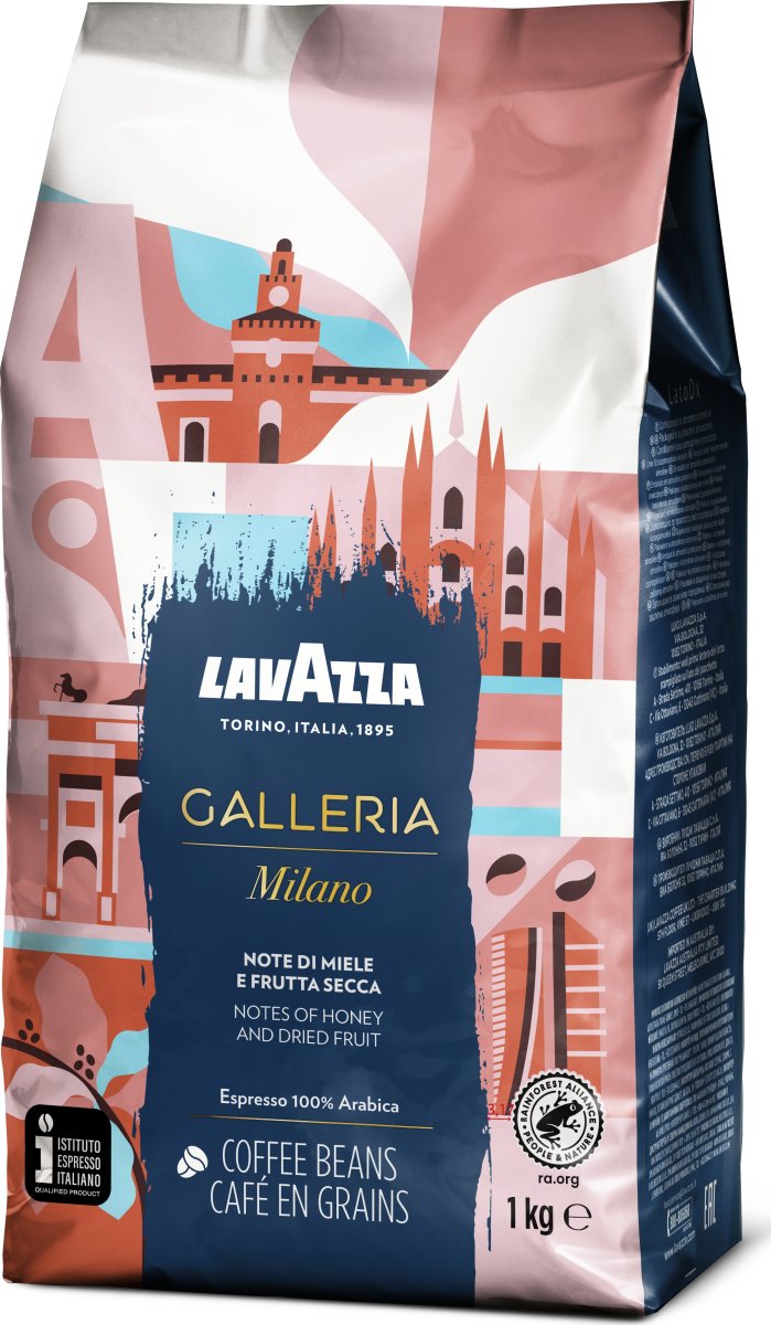 Lavazza Galleria Espressobønner, 1 kg