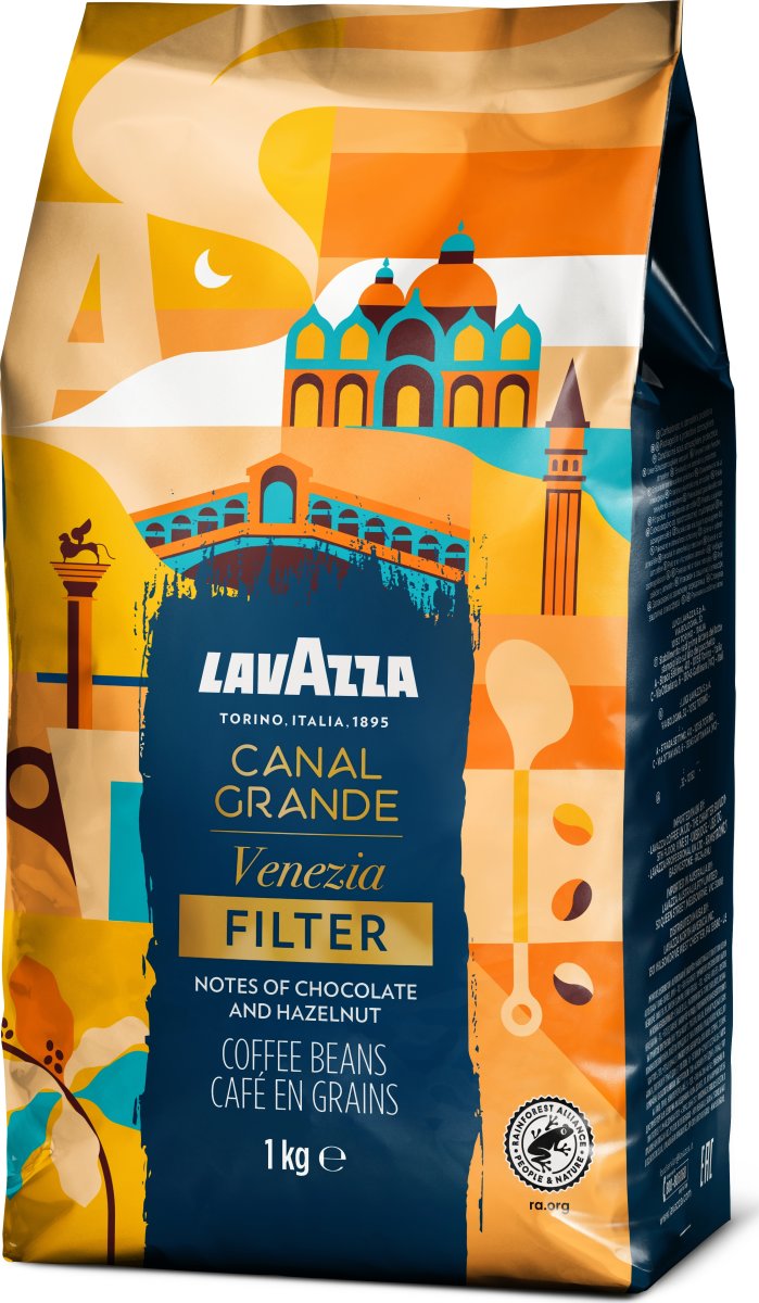 Lavazza Canal Grande Filterbønner, 1 kg