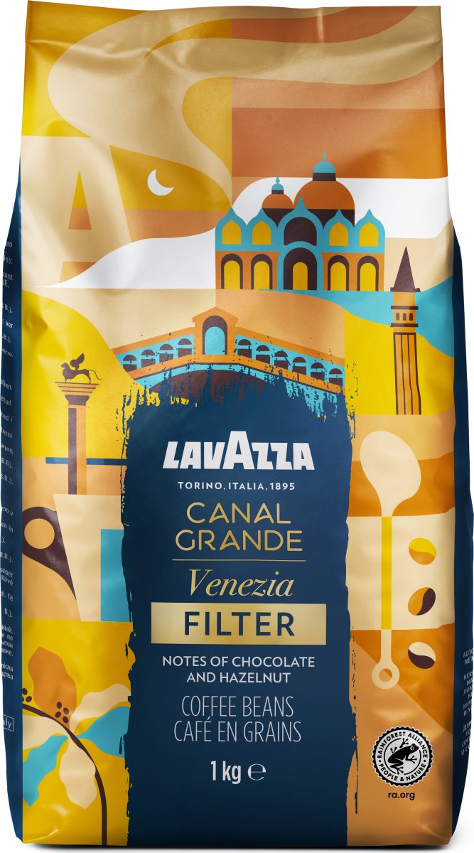 Lavazza Canal Grande Filterbønner, 1 kg