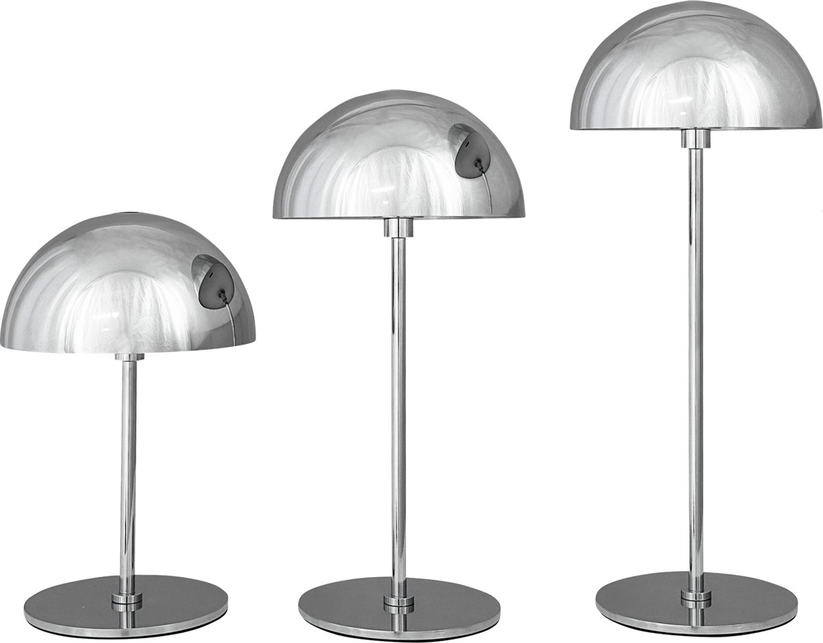 Dyberg Larsen ALONG LED Bordlamper, krom, 3 stk