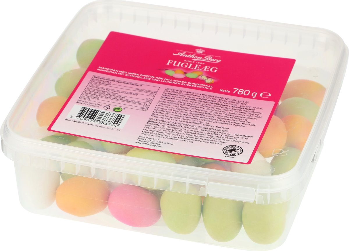 Anthon Berg Fugleæg, 780 g