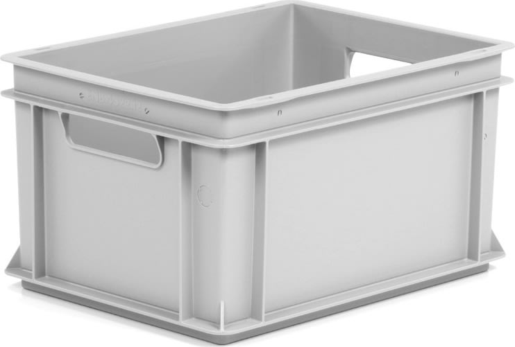 Arca lagerkasse 20 liter, (LxBxH) 40x30x23 cm, Grå