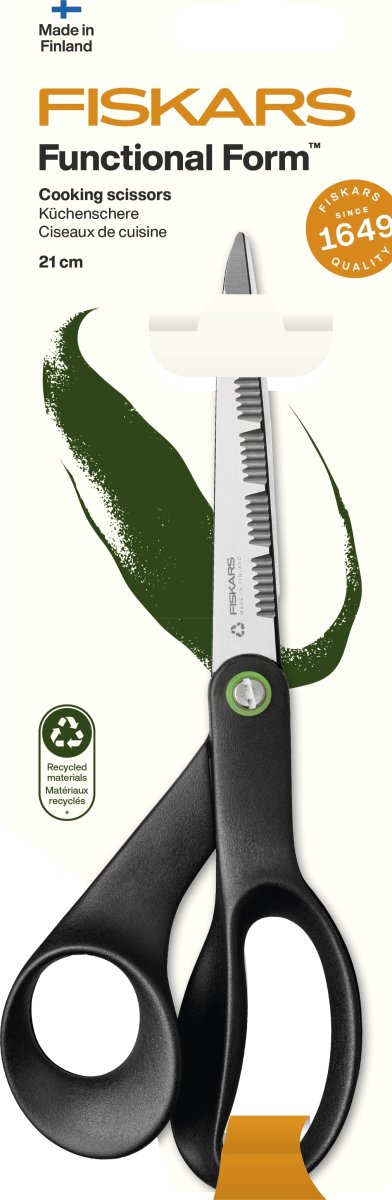 Fiskars Functional Form ReNew Køkkensaks, 21 cm