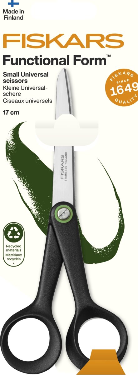 Fiskars Functional Form ReNew Universalsaks, 17 cm