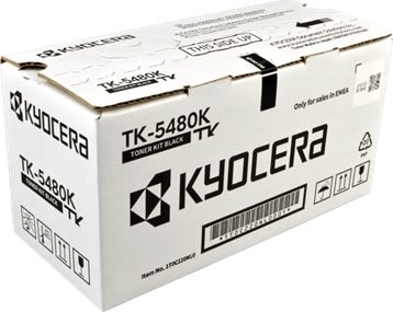 Kyocera TK-5480K Lasertoner, 1,25K, sort