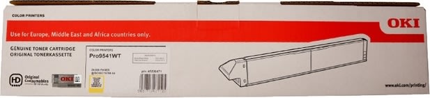 OKI Pro9541WT lasertoner, 24K, cyan