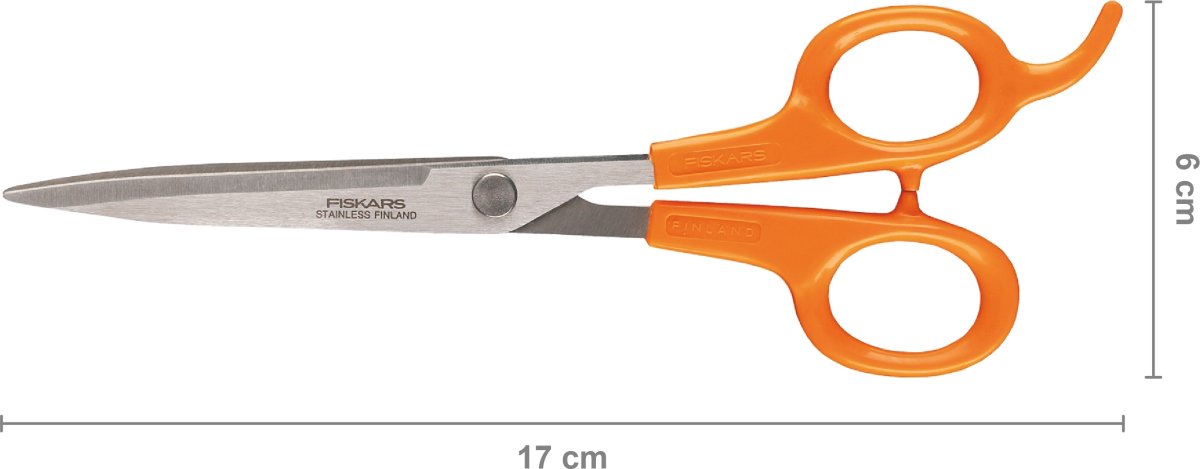 Fiskars Classic Frisørsaks, 17 cm