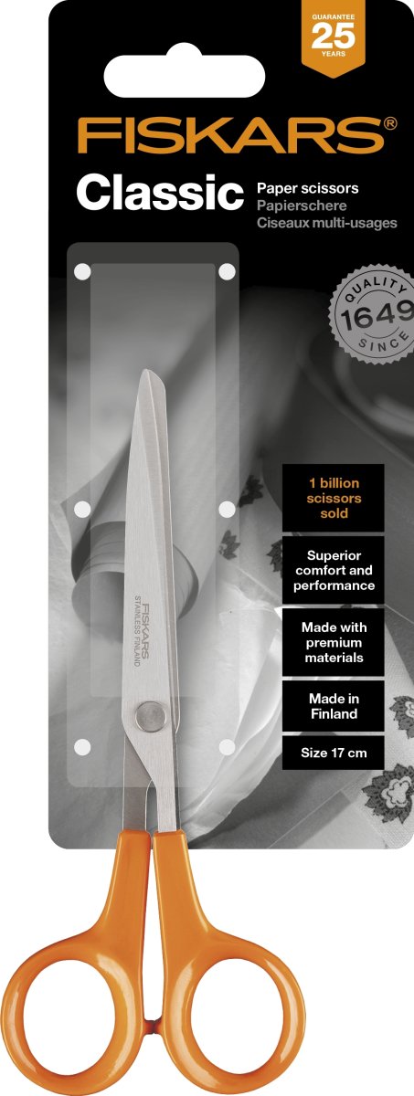 Fiskars Classic Papirsaks, 17 cm