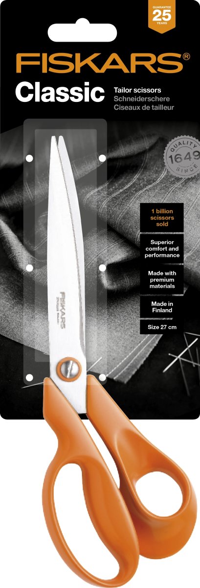 Fiskars Classic Skræddersaks, 27 cm