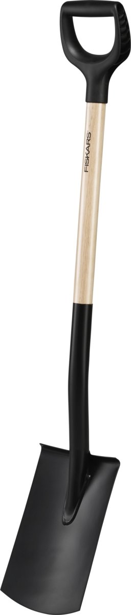 Fiskars Solid Spade, stål/træ, 108,5 cm.