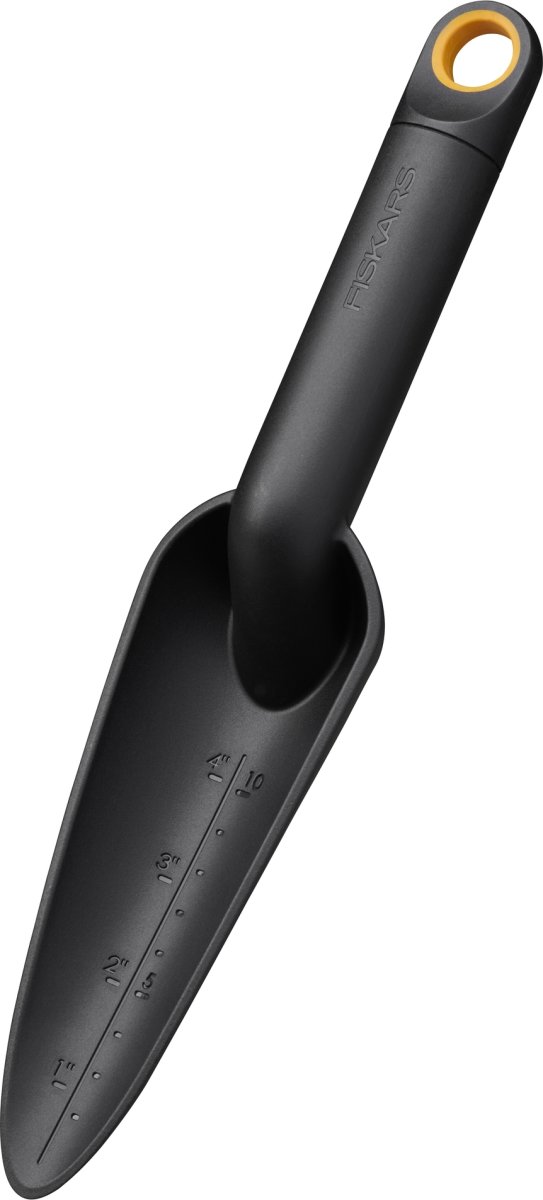 Fiskars Solid Planteske smal, sort