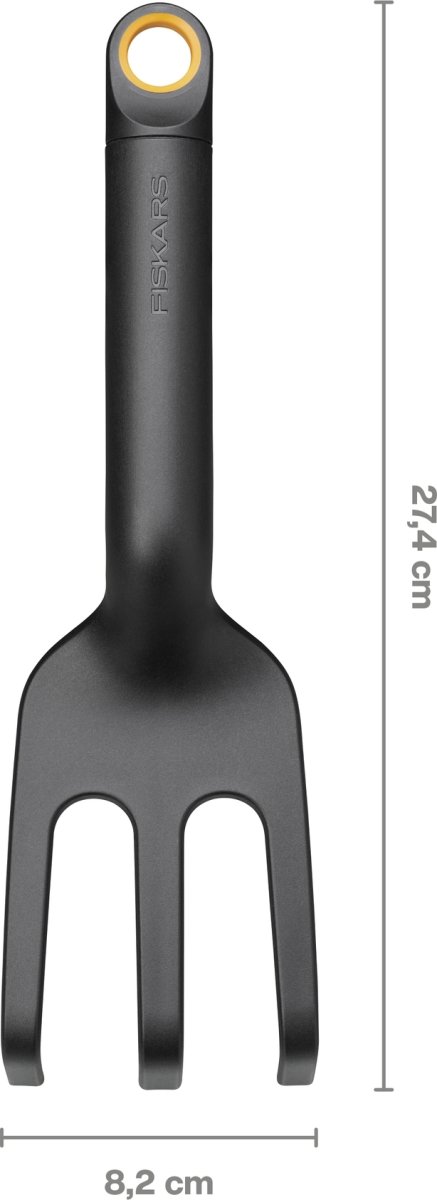 Fiskars Solid Håndkultivator, sort