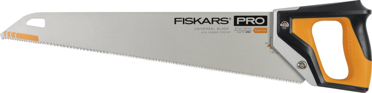 Fiskars Pro PowerTooth Håndsav, 50 cm, 9 tpi