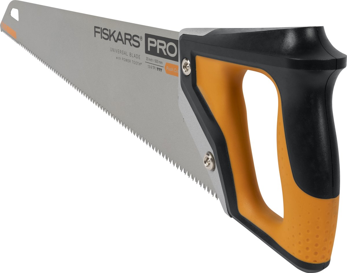 Fiskars Pro PowerTooth Håndsav, 50 cm, 9 tpi