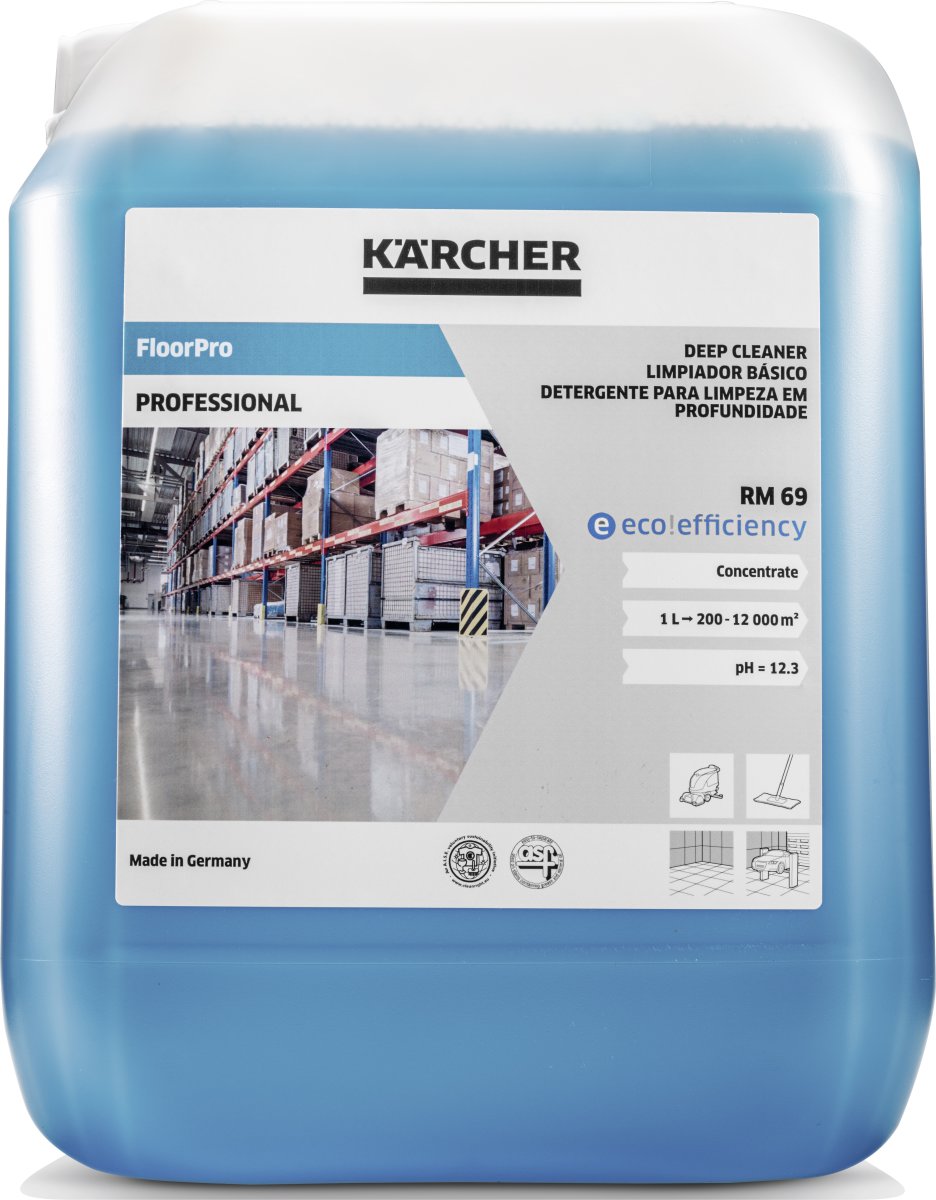 Kärcher Gulvrengøring RM 69, Eco Deep Clean, 10 L